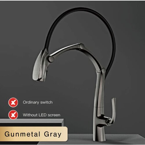  Futuristička kuhinjska slavina nove generacije | &amp;Scaron;pina ELITE EDITION KSS1899&amp;lt;span&amp;gt; - &amp;lt;/span&amp;gt;Gunmetal siva, Ne Slike