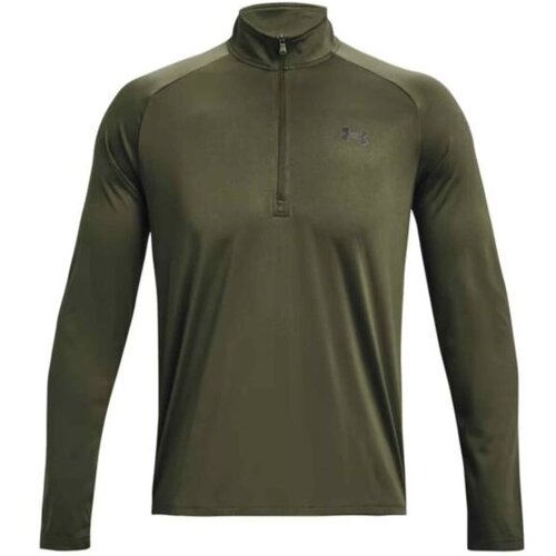 Under Armour Muška majica UA Tech 2.0 1/2 Zip 1328495-392, Maslinatsa Cene