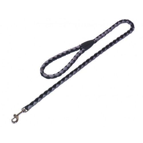 Nobby povodec corda - črno siv - 100 cm 18 mm Cene
