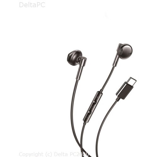 XO wired earphones EP60 USB-C black Cijene