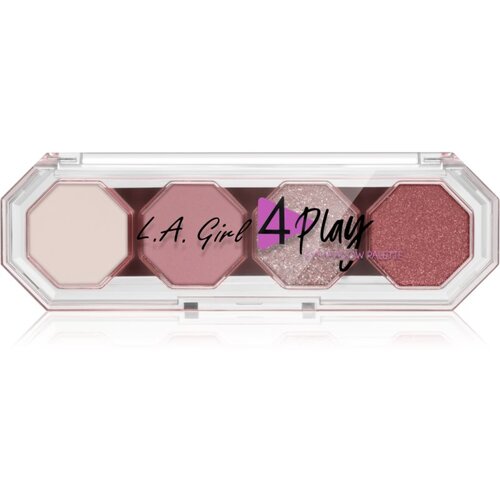 L.A. Girl Cosmetics 4 Play paleta senčil za oči odtenek Feel Good 3.2 g Cene