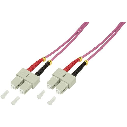 Logilink FP4SC02 steklena vlakna optična vlakna priključni kabel 50/125 &micro; Multimode OM4 2.00 m, (20435251) Cene