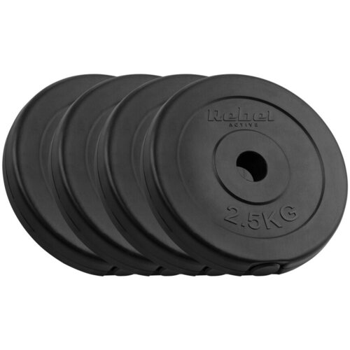 Rebel Active Set bitumenskih tegova RBA-2115, 4x2.5 kg, 31 mm, Crni Slike