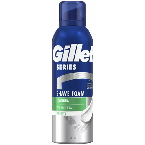 Gillette series pjena za brijanje s aloe verom 200 ml