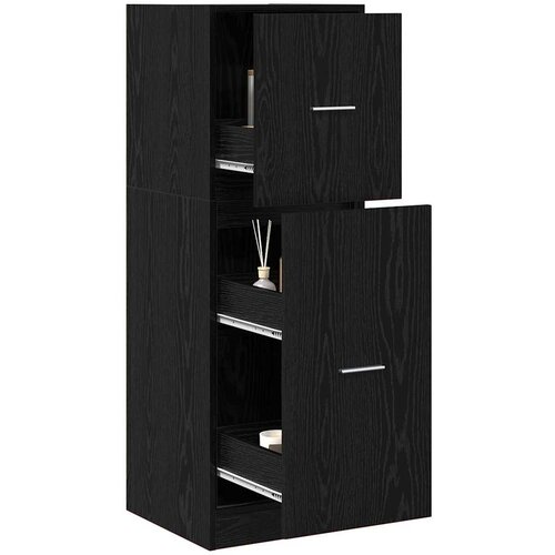  Apoteka za pohranu Crni hrast 40 x 41 x 118 cm Slike