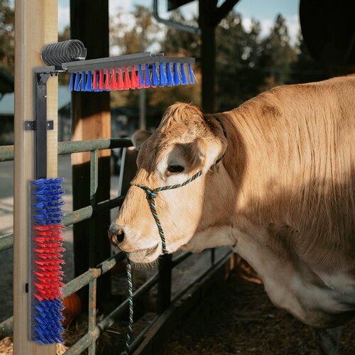 vidaXL Krtače za govedo s postavitvijo 84x10x91 cm Cene