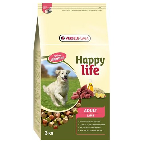 Versele-laga happy life hrana za pse jagnjetina adult lamb 3kg Cene