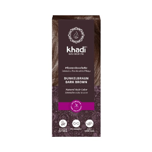 Khadi biljna boja za kosu - tamno smeđa Cijene