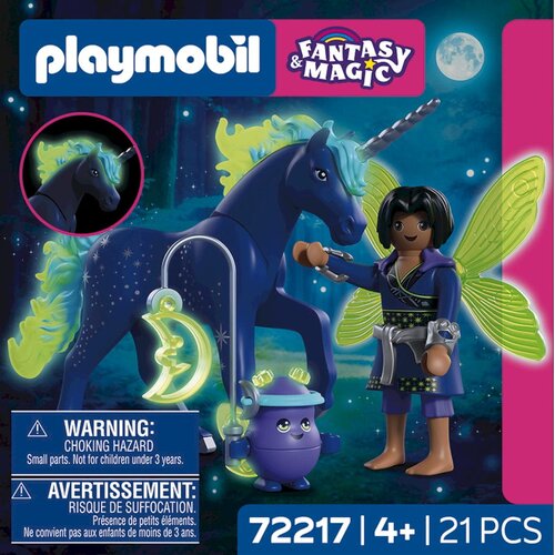 Playmobil 72217 - Zbirateljski samorog Mondschein z vilinom - 1 k. Slike