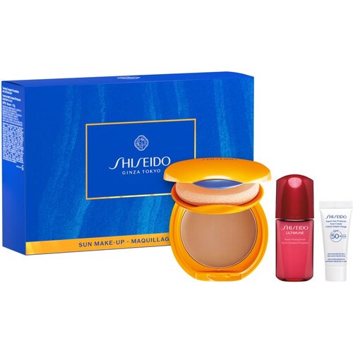 Shiseido Expert Sun Protector Tanning Compact Foundation SPF10 poklon set nijansa Bronze Cijene