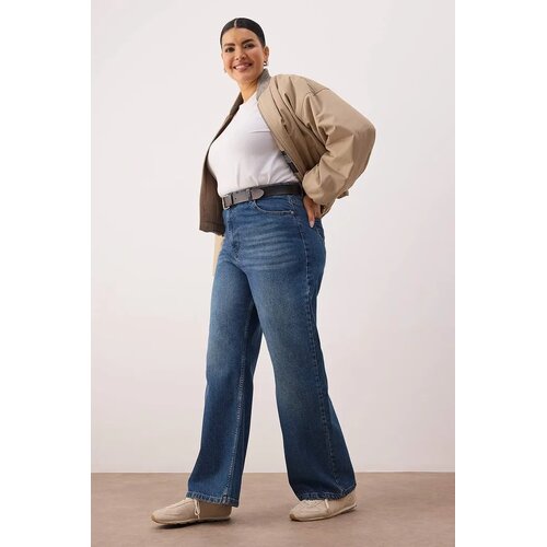Trendyol Ženske farmerke Tbbss24Cj00028, Plave Cene