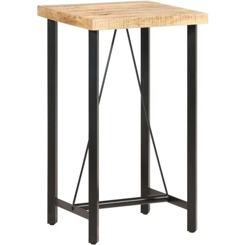 VidaXL Barski stol 60 x 60 x 107 cm od grubog drva manga Slike