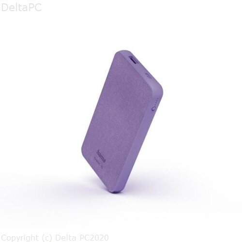 Powerbank Hama Fabric 10 10000mAh ljubicasti Slike