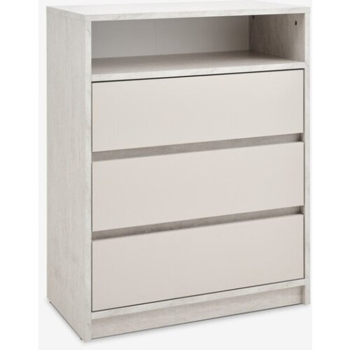  Komoda 3 fioke travertin/beige Slike