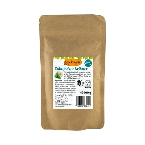Birkengold Prah za pranje zubi - Bilje - Nadopuna 100g Cijene