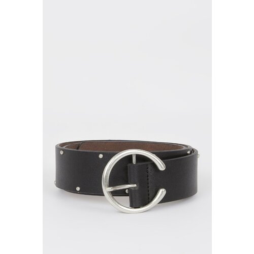 Defacto Women's Faux Leather Casual Belt Cene