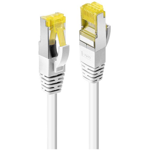 Lindy 47323 RJ45 omrežni kabel\, Patch kabel CAT 6a (neobdelani kabel CAT7) S/FTP 1.50 m bela 1 kos, (20421227) Cene