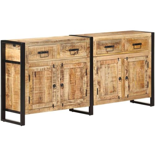 VidaXL Komoda od masivnog drva manga 172 x 35 x 80 cm Slike