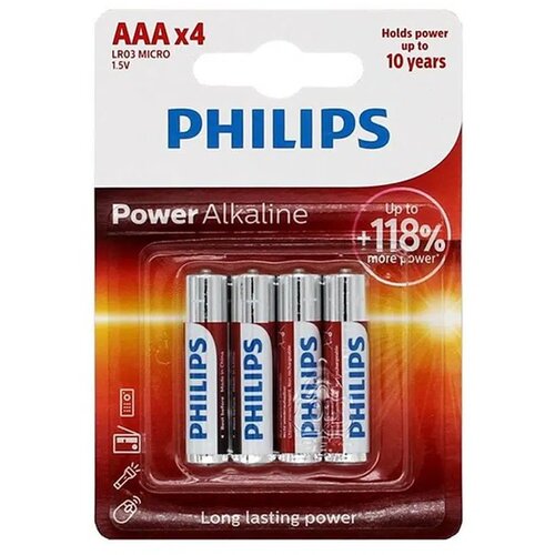 Philips powerlife baterija LR03/AAA (1/4) Slike