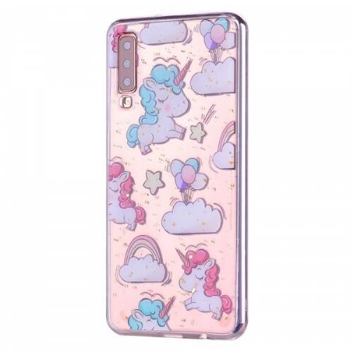 Nillkin Silikonski ovitek Unicorns za Samsung Galaxy A70 A705 Slike