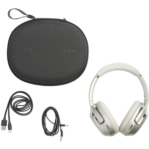 JBL Tour One M2 Bluetooth naglavne brezžične slušalke, champagne Cene