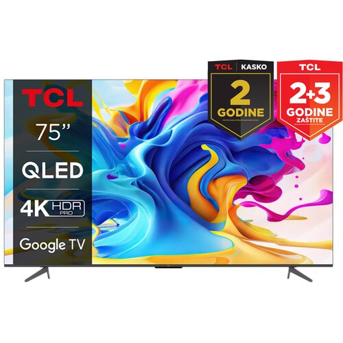 Tcl QLED TV 75C645 Google TV Cijene