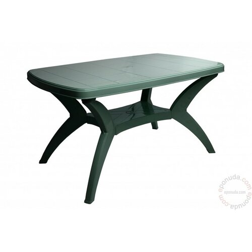 Mega Plast baštenski sto Modello, tamno Green Slike