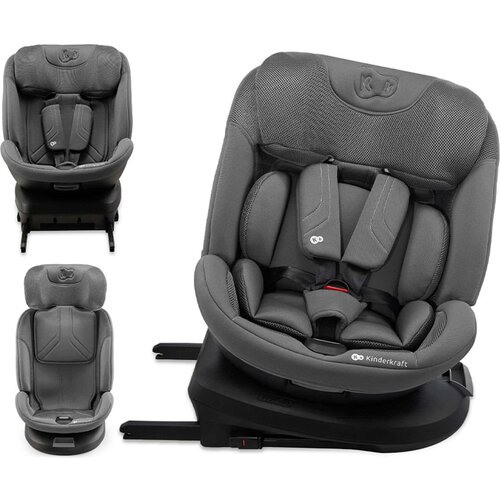 Kinderkraft Avtosedež i-size 40-150 cm Xpedition 3 grey Cene