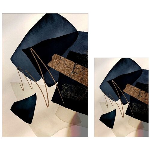 Mila Home set od 2 kupaonske prostirke Art Modern Slike