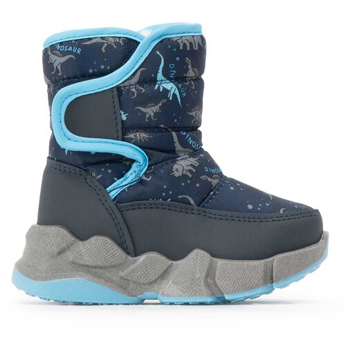 BRILLE čizme za dečake snow dino, teget Slike
