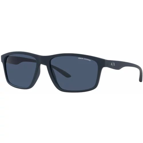 Armani Exchange Sunčane naočale '0AX4122S5980786G' tamno plava / bijela