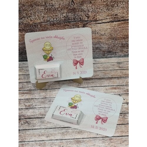  Darilo za obhajilo s čokolado DARČOKB 10 Cene