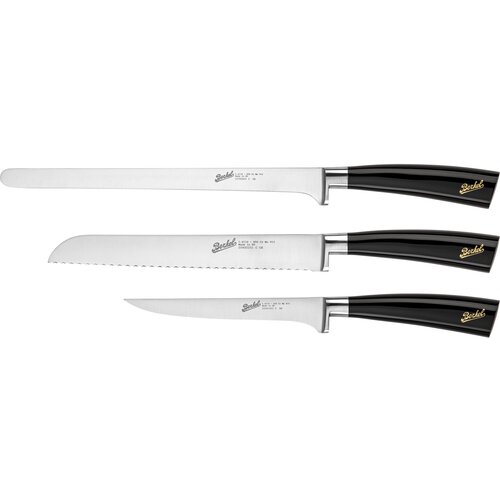 Berkel elegance glossy black ham-set 3-pcs. Slike