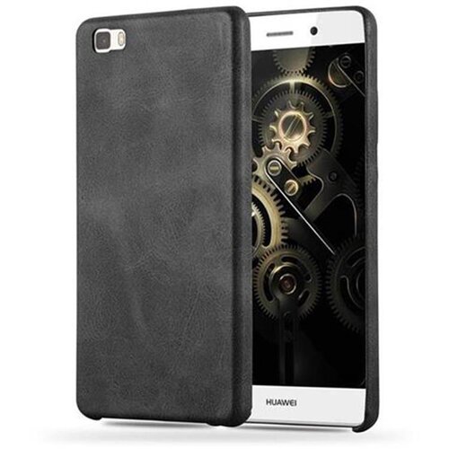 Cadorabo Case, združljiv s Huaweijem v Vintage Black - Trdo za&scaron;čitni pokrov, narejen iz imitacijskega usnja, (20567405) Cene