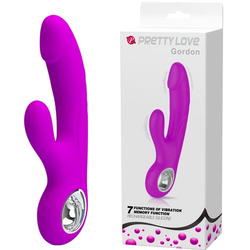  Ljubičasti vibrator sa dodatnom stimulacijom klitorisa Gordon Cene