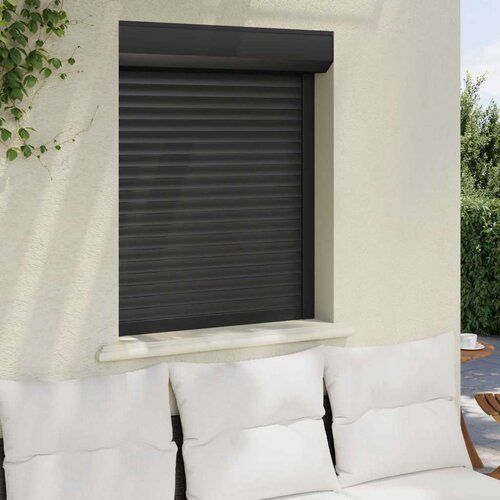  Roletna Antracit 80 x 100 cm Aluminij i poliuretan - Antracit 80 x 100 cm Cijene