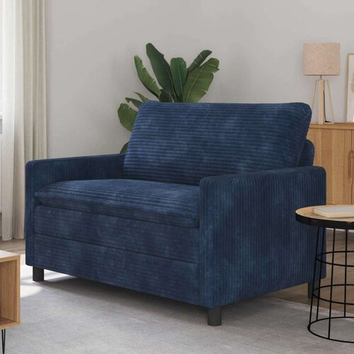 SOFA Mornarsko plava 126 x 81 x 87 5 cm Poliester - Modra 110 cm Cene