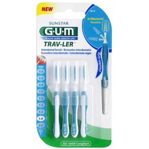 GUM Trav-Ler medzobne ščetke 4 kos 1,6 mm 4 kos