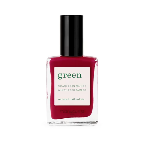 Manucurist green nail polish red & burgundy - pomegranate