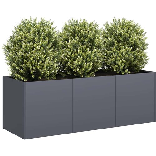 VidaXL Sadilnik Antracit 120x40x40 cm Hladno valjano jeklo Slike