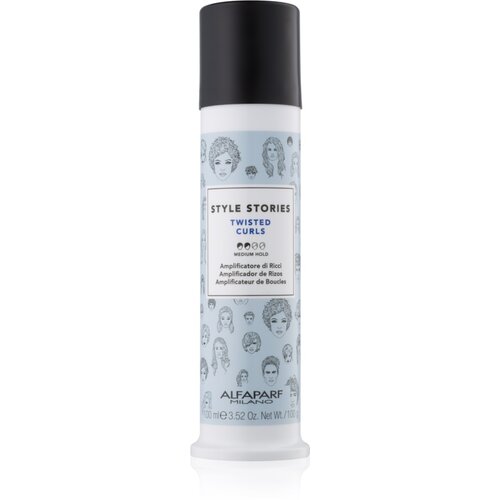 ALFAPARF MILANO Style Stories The Range Texturizing krema za stiliziranje za definiranje kovrča srednje učvršćenje Twisted Curls 100 ml Cijene