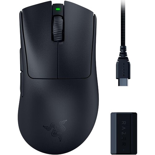 Razer DeathAdder V3 Pro brezžična mi&scaron;ka črne barve s HyperPolling adapterjem Cene
