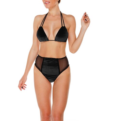 Dharma Beachwear MAROCCO COLLECTION Ženski dvodelni kupaći kostim Iris Soft crni Cene