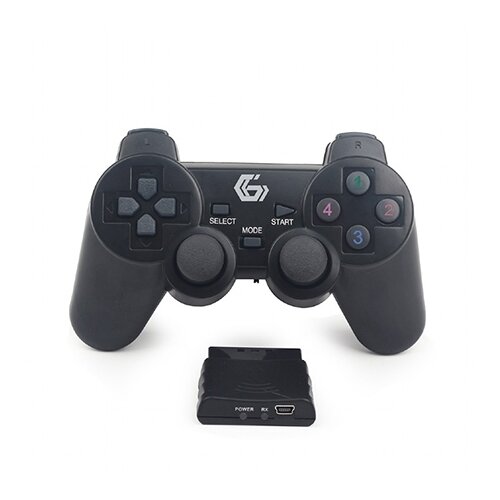 Game Pad Wireless GEMBIRD JPD-WDV-01 dual vibration, za PS2/PS3/PC Slike
