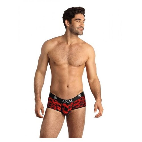  Muški sexy veš Savage Brief, Crno-crveni Cene