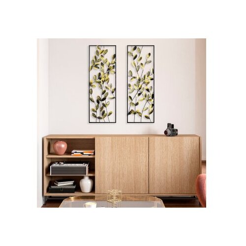 WALLXPERT dekorativni metalni zidni pribor multicolor olips 2 Cene