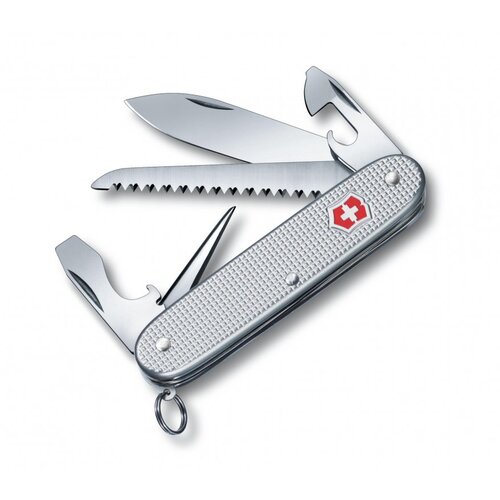 Victorinox Nož Farmer Alox 93 silver Cene