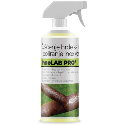 InnoLAB PRO&amp;reg; Či&amp;scaron;ćenje hrđe s inoxa i poliranje inox varova 500ml Slike