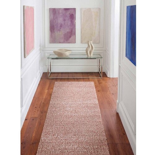 Ted Baker Pra&amp;scaron;no rožnat ročno tkan boucl&amp;eacute; tekač 80x200 cm Notting Hill Portobello &amp;ndash; Slike