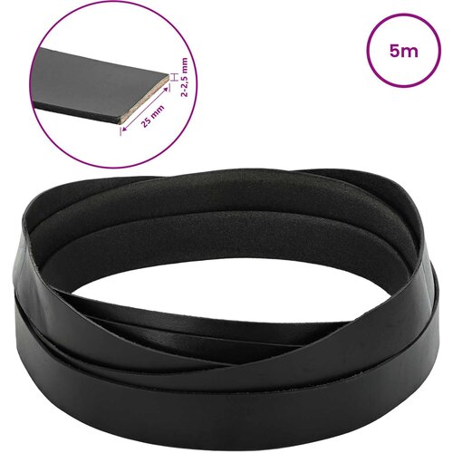  Kožni Remen Crna 500 x 2,5 cm Koža Slike
